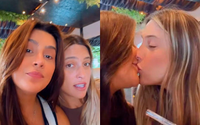 Após reconciliação, Lauana Prado e Tati Dias opinam sobre sexo do bebê: “Já tenho minha certeza”