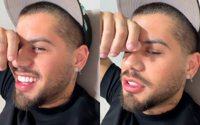 Zé Felipe se surpreende após privada explodir em sua mansão: “Nunca vi isso”