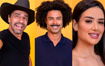 Cowboy, Breno e Jordana disputam a preferência do público no Paredão Falso do “BBB26”