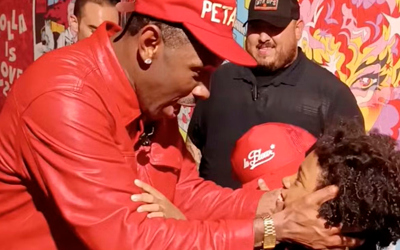 Tyler, The Creator conhece fã mirim após show no Brasil e momento comove a web