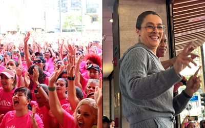 Catia Fonseca invade o “Axé na Paulista” e para a avenida no feriado