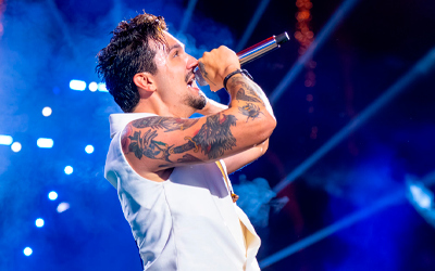 Luan Santana revela seu afeto pela turnê “Registro Histórico”: “Meu momento preferido”