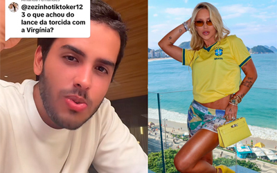 Bolinhas e aviões de papel: influenciador detalha ataques a Virginia no Maracanã