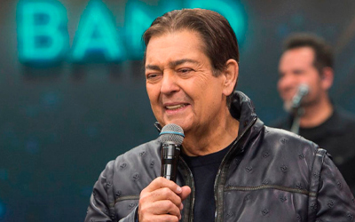 Faustão recebe alta hospitalar após uma semana internado