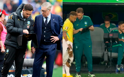 Filho de Ancelotti explica gesto negativo associado à entrada de Neymar na Seleção