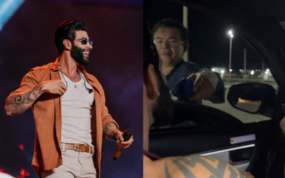 Nem o Embaixador escapa! Gusttavo Lima é parado em blitz e parabeniza PRF