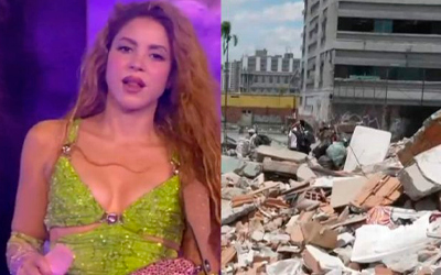 Shakira doa milhões para reconstruir escolas atingidas por terremoto na Colômbia