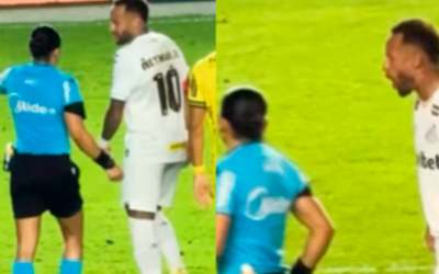 Neymar pode pegar até seis jogos de suspensão após supostas ofensas à árbitra