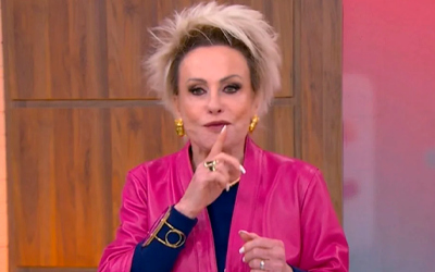 Ana Maria Braga se engasga com linguiça durante “Mais Você”: “Falar e comer não dá certo”